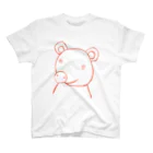 momomoのクマ１ スタンダードTシャツ