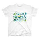 喫茶こぐまやのcamp cats スタンダードTシャツ