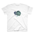 hoshan☺︎flower garden❁の【 Dahlia Head 】part.2 スタンダードTシャツ