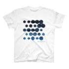 TKMTS STOREの【インディゴ】 5x5 Dots Regular Fit T-Shirt