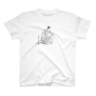 misa_manzanaの母の水墨画〜源 隆国 Regular Fit T-Shirt