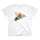 MOUmouのぐーたら猫 Regular Fit T-Shirt