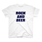 aioini-oのROCK　AND　BEER　ロックアンドビール Regular Fit T-Shirt