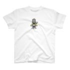 ゆきだるまころころのねこの王様＊黄 Regular Fit T-Shirt