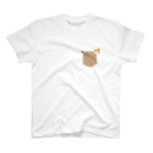semioticaのファスナー犬（ゆる） Regular Fit T-Shirt