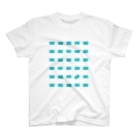 burnworks designのマスク（青） Regular Fit T-Shirt