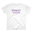 shoegazejpのドーナツトークTシャツ（パープルロゴ） スタンダードTシャツ