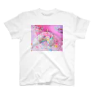 fancy fake sweets Marianne☆のユニコーンレインボーケーキ🌈 スタンダードTシャツ