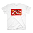 ワニマックスのしば！シバ！犬！イヌ！！ スタンダードTシャツ