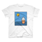 PENGUIN PEARL PRESENTSのお月さま と ソフトクリーム Regular Fit T-Shirt