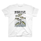 猫と釣り人のFISHING_T1C Regular Fit T-Shirt