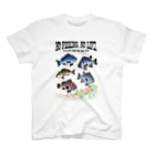 猫と釣り人のFISHING_S4C スタンダードTシャツ