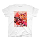 KYOKO UEMATSU  / 芸術家  植松 京子のパワーちょうちょ Regular Fit T-Shirt