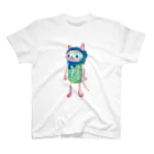 COULEUR PECOE（クルールペコ）のねこびとさん（まる） スタンダードTシャツ