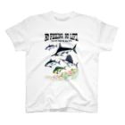 猫と釣り人のFISHING_S7C スタンダードTシャツ