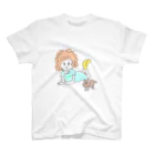 オバタアイのキミもボクも早起き スタンダードTシャツ