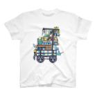 ろう飼い主のカラー荷車１ Regular Fit T-Shirt