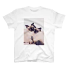 Siamese cat シャムのSiamese cat シャム猫 Regular Fit T-Shirt