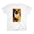 Siamese cat シャムのSiamese cat シャム猫 Regular Fit T-Shirt