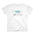 syu01のICE blue Regular Fit T-Shirt