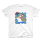 JACKY ILLUSTRATIONの銭湯 : しば湯 (茶) Tシャツ Regular Fit T-Shirt