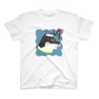 JACKY ILLUSTRATIONの銭湯 : しば湯 (黒) Tシャツ Regular Fit T-Shirt