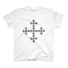 FRACTAL / フラクタルのFractal Vicsek Snowflake スタンダードTシャツ