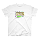 PLAY clothingのRETRO　LOGO　B スタンダードTシャツ