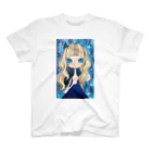 絵の具と女の子のきらきら スタンダードTシャツ