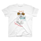 senkyouのおもちゃをくれない犬(ジャックラッセルテリア) Regular Fit T-Shirt