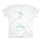 Ran Oishi ShopのIllustration "NEVER LET ME GO ＜ブルー＞"  スタンダードTシャツ