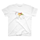 まいこ｜ほっこりイラスト🖌️のしろくま２ Regular Fit T-Shirt