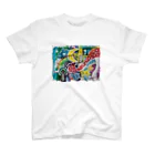 33-crateのSloppysライブペイントTシャツ Regular Fit T-Shirt