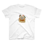 ALOANEあろあね のパンケーキ／リス スタンダードTシャツ