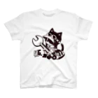 佐治の黒猫少年.ver2 Regular Fit T-Shirt