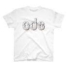 konore OFFICIAL MERCH STOREのode WHITE LOGO Regular Fit T-Shirt