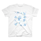 23 chuchoterのspace trip　kusumi blue ★ Regular Fit T-Shirt