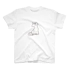 せきね まりのの人間をみまもるねこ(hello Regular Fit T-Shirt