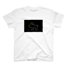 umbrella SCREAMのネオンカラー dog スタンダードTシャツ