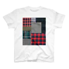 okonosyのチェック大好き Regular Fit T-Shirt