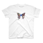 R.MUTT2024のButterflyWings~Pollock スタンダードTシャツ