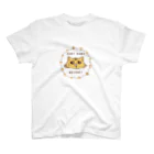 とんちきくまのカリカリ大好きチンチラ猫 スタンダードTシャツ