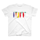 mikitoartのvegetables Regular Fit T-Shirt