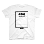 なでしこ@デザインのNot found 404 Regular Fit T-Shirt