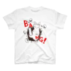 うさくら堂の蹴りうさぎ<BANG> Regular Fit T-Shirt