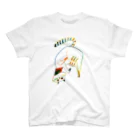 Arts&Crafts Muuのストレッチ猫 Regular Fit T-Shirt