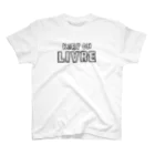 Keep On LIVREのKeepOnLIVRE（白黒LOGO） Regular Fit T-Shirt