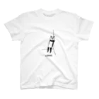 PokuStarの隅に立つパンダ Regular Fit T-Shirt