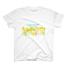 もみかのひまわりにゃんこ Regular Fit T-Shirt