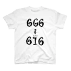 百鬼夜行絵巻の666→616 スタンダードTシャツ